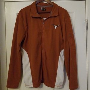 Texas Longhorns lightweight fleece jacket